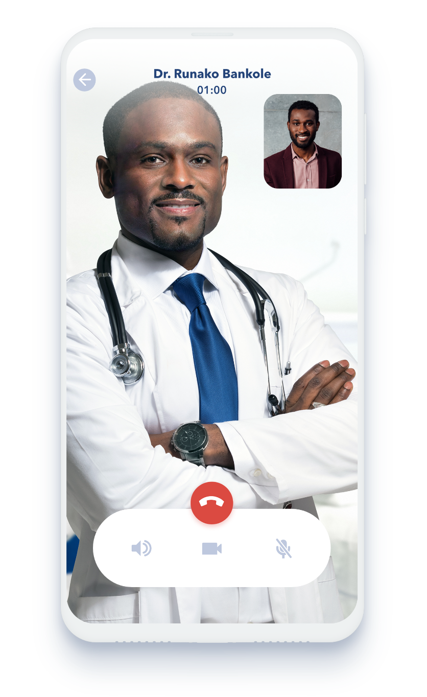 AfriMed Telemedicine Video Chat